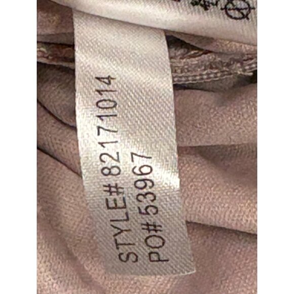 Alex Evenings Size 4 Petite Sequined Embroidered Mauve Maxi Dress Cap Sleeves - Picture 12 of 12